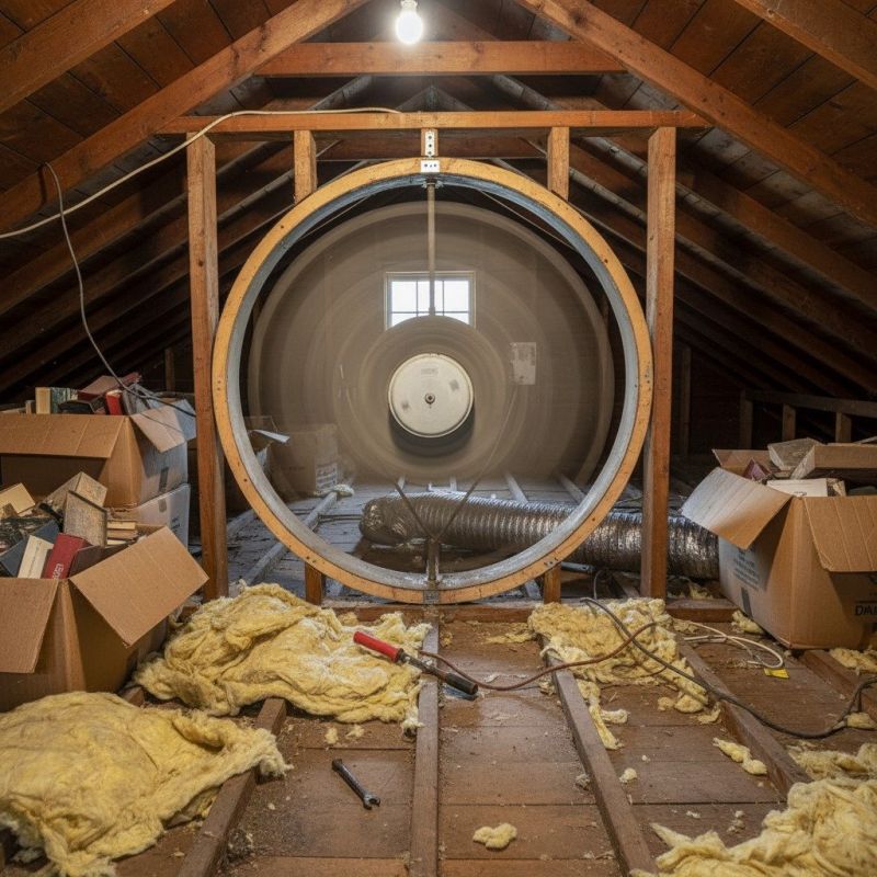 Attic Exhaust Fan Repair in Heber City, UT