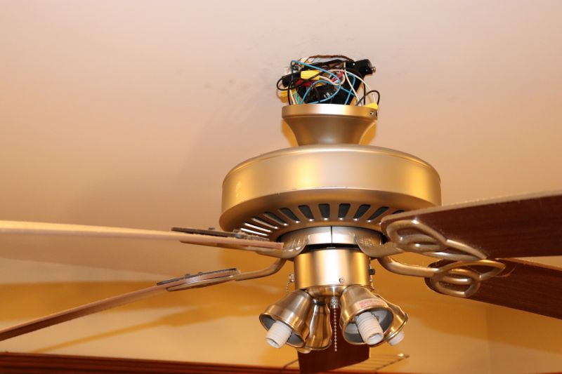 Hanging Fan Installation in Littleton, CO